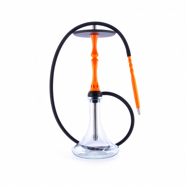 Кальян Alpha Hookah Kappa Orange Fluor (Оранжевый, 56 см) в Воркуте