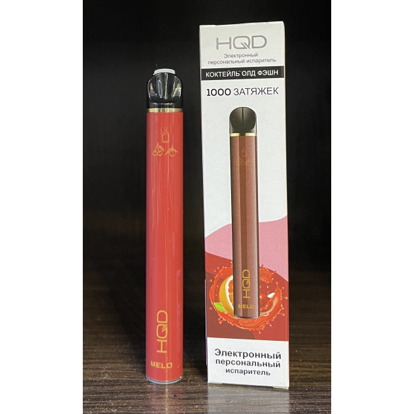 HQD melo coctail old faision (коктейль олд фэйшн) 1000 затяжек в Воркуте
