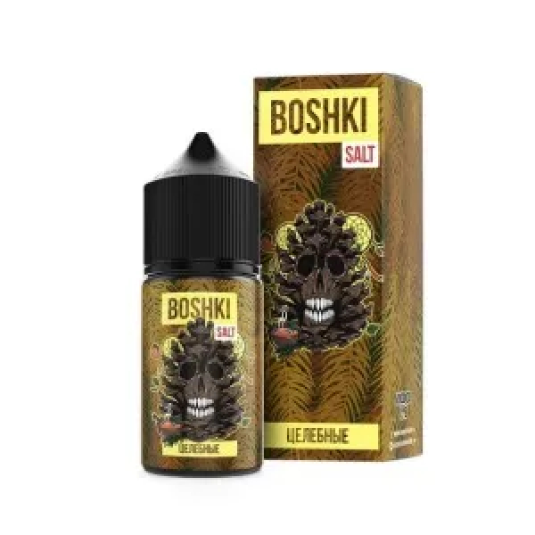 Жидкость BOSHKI Salt Целебные (Мёд трава чай хвоя) (30 мл, 20 мг/мл) в Воркуте