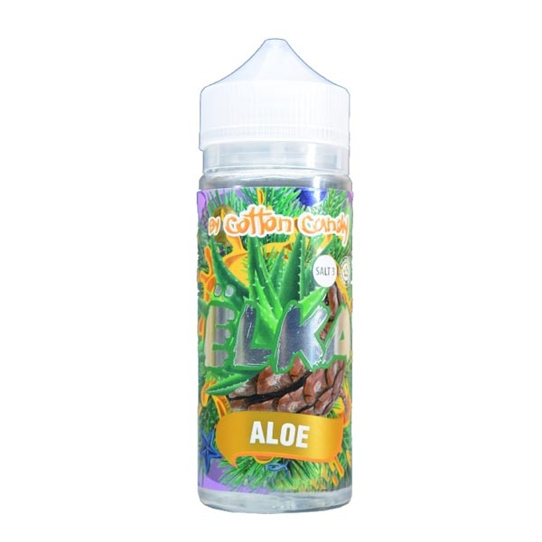 Жидкость Cotton Candy ЁLKA ALOE (Хвоя С Мятой И Алоэ) (120 мл, 0 мг/мл) в Воркуте