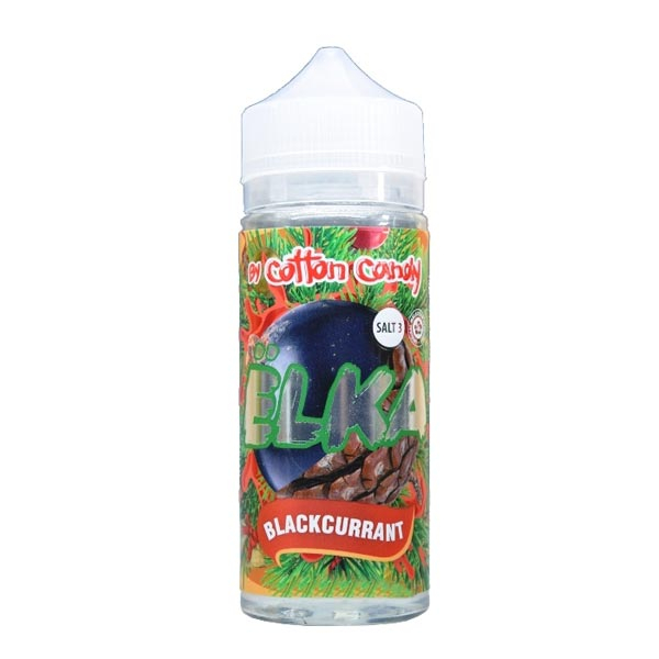 Жидкость Cotton Candy ЁLKA BLACKCURRANT (Хвоя С Мятой И Чёрной Смородиной) (120 мл, 0 мг/мл) в Воркуте