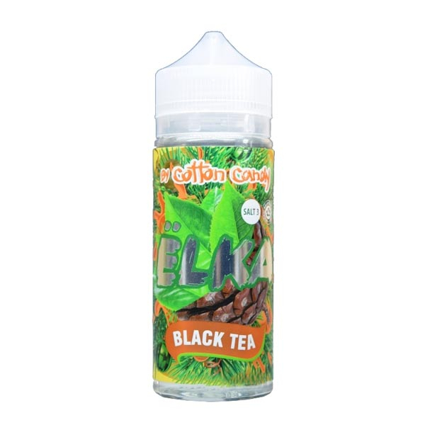 Жидкость Cotton Candy ЁLKA BLACK TEA (Хвоя С Мятой И Чёрным Чаем) (120 мл, 0 мг/мл) в Воркуте