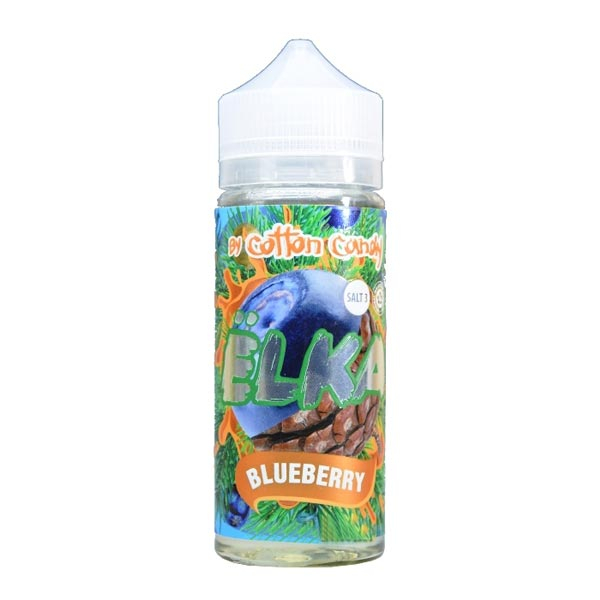 Жидкость Cotton Candy ЁLKA BLUEBERRY (Хвоя С Мятой И Черникой) (120 мл, 0 мг/мл) в Воркуте