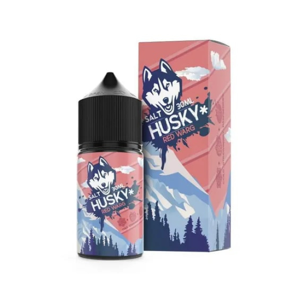 Жидкость Husky salt Malaysian series Red warg (Холодок малина клубника) (30 мл, 20 мг/мл) в Воркуте