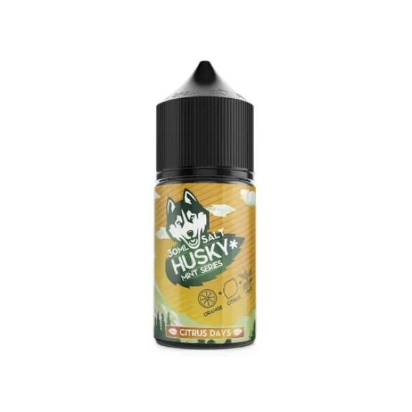 Жидкость Husky salt Mint series Citrus Days (Мороженное апельсин мята) (30 мл, 20 мг/мл) в Воркуте