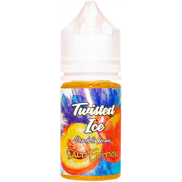 Жидкость Twisted Ice Salt Peach&Cream (Персиково Сливочный Щербет) (30 мл, 20 мг/мл) в Воркуте