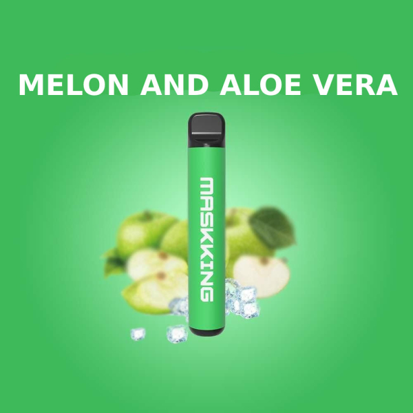 Одноразовая электронная сигарета Maskking High Pro Melon And Aloe Vera (Дыня Алоэ Вера) 1000 затяжек в Воркуте