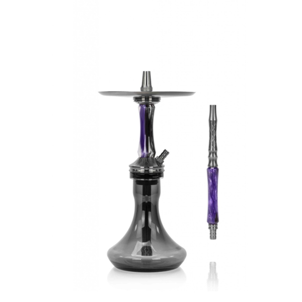 Кальян Ocean Hookah Kaif Small 2 (черный,фиолетовый, 53 см) в Воркуте