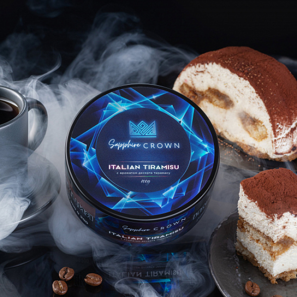 Табак Sapphire Crown Italian Tiramisu (Сливочный крем бисквит) 100 гр в Воркуте