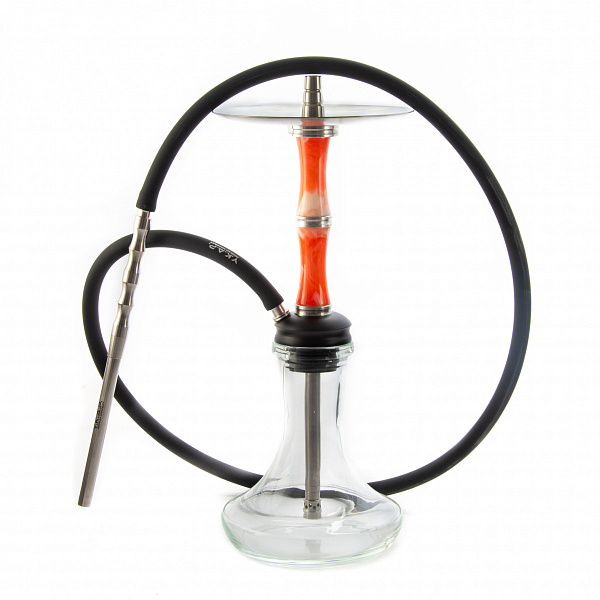 Кальян Y.K.A.P. Mini STR Pro M3 (Оранжевый,Белый, 39 см) в Воркуте