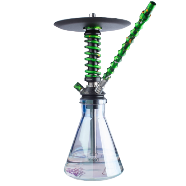 Кальян Mamay Customs Coilovers Micro Rick And Morty (Зелёный, 30 см) в Воркуте