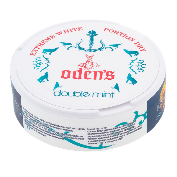 Жевательный табак Odens Double Mint 9 грамм в Воркуте