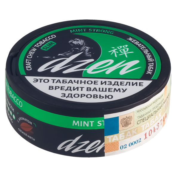 Жевательный табак Dzen Strong Slim Mint 9 грамм в Воркуте