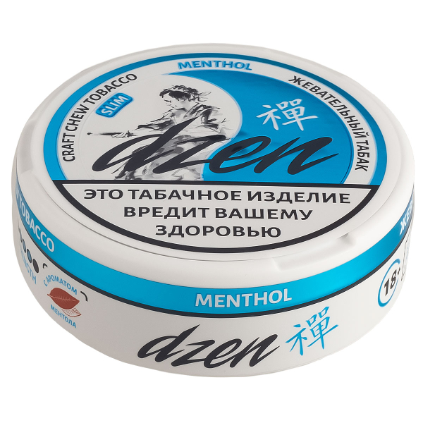 Жевательный табак Dzen Slim Menthol 9 грамм в Воркуте