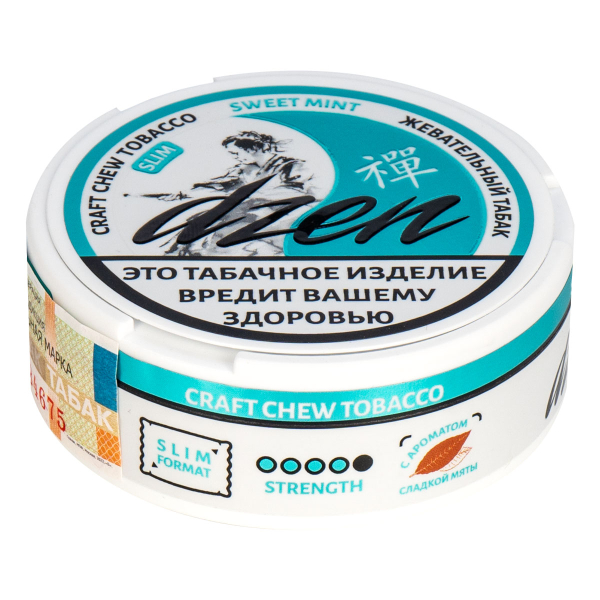 Жевательный табак Dzen Slim Sweet Mint 9 грамм в Воркуте
