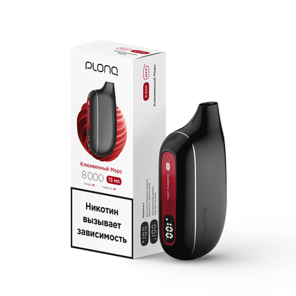 Электронка Plonq Max S 8000 Клюквенный Морс в Воркуте