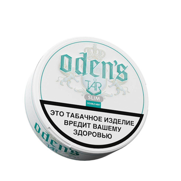 Жевательный табак Odens Tar  Double Mint Slim 10 грамм в Воркуте