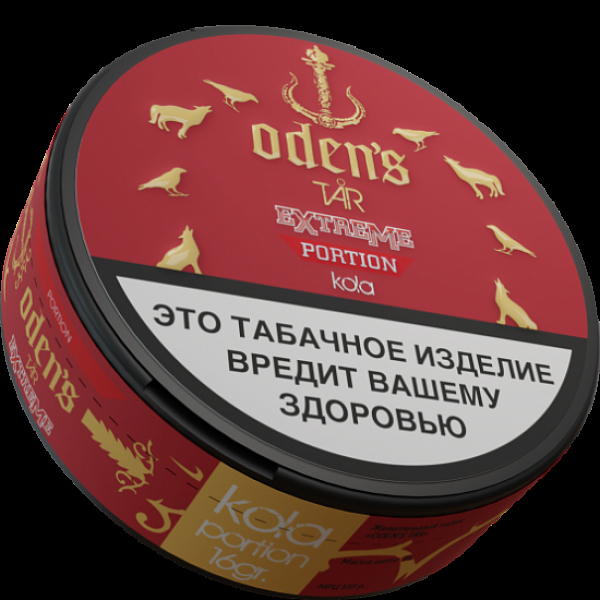 Жевательный табак Odens Tar  Portion  Kola 16 грамм в Воркуте