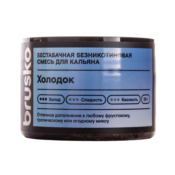 Бестабачная смесь Brusko Zero Холодок 50 грамм в Воркуте