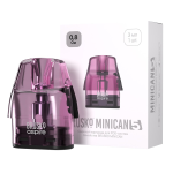 Картридж Brusko Minican 5 3 Мл 08 Ом Розовый Pink Упак. 1 Шт. в Воркуте