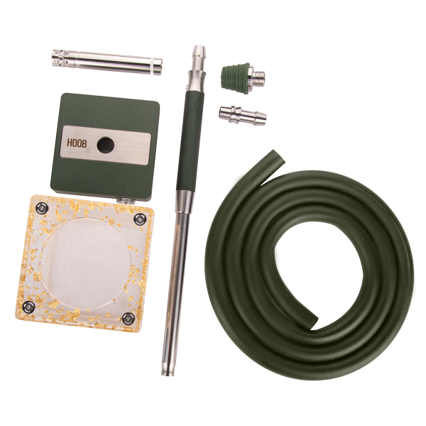 Кальян Hoob Subatom British Racing Green X Ss | Cube Mini Gold в Воркуте