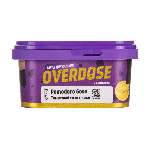 Табак Overdose Pomodoro Gose 200 грамм в Воркуте