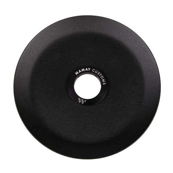 Кальян Mamay Customs Coilover Big Anod Золотой Сплеш Чёрный в Воркуте