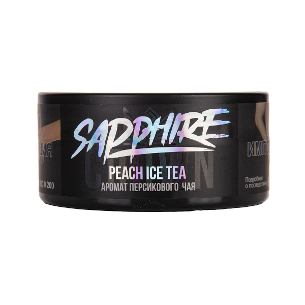 Табак Sapphire Crown Peach Ice Tea 100 грамм в Воркуте