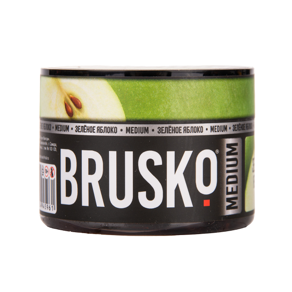 Бестабачная смесь Brusko Зелёное Яблоко 50 грамм в Воркуте