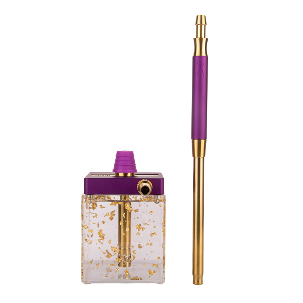 Кальян Hoob Subatom Royal Purple X Gold | Cube Mini Gold в Воркуте