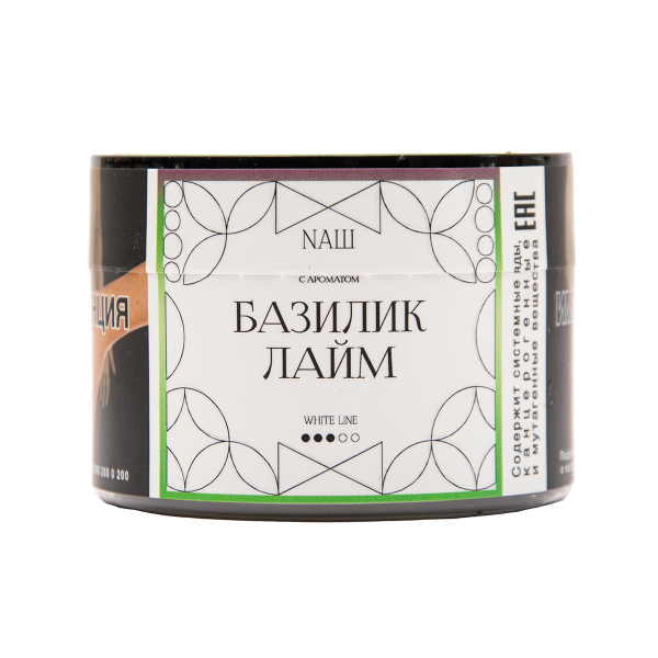 Табак NАШ White Базилик Лайм 40 грамм в Воркуте