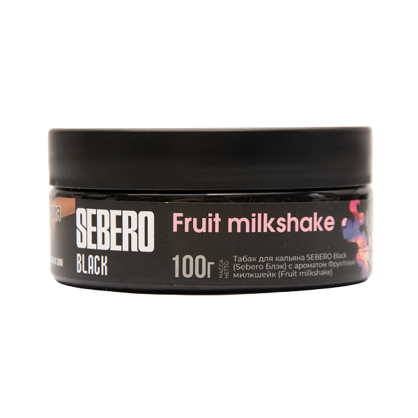 Табак Sebero Black Fruit Milkshake 100 грамм в Воркуте