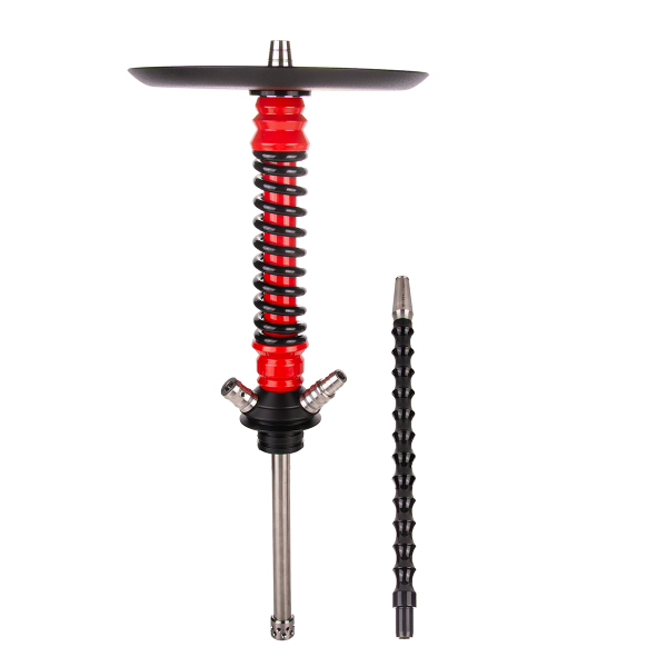 Кальян Mamay Customs Coilover Mini  Красный Чёрный в Воркуте