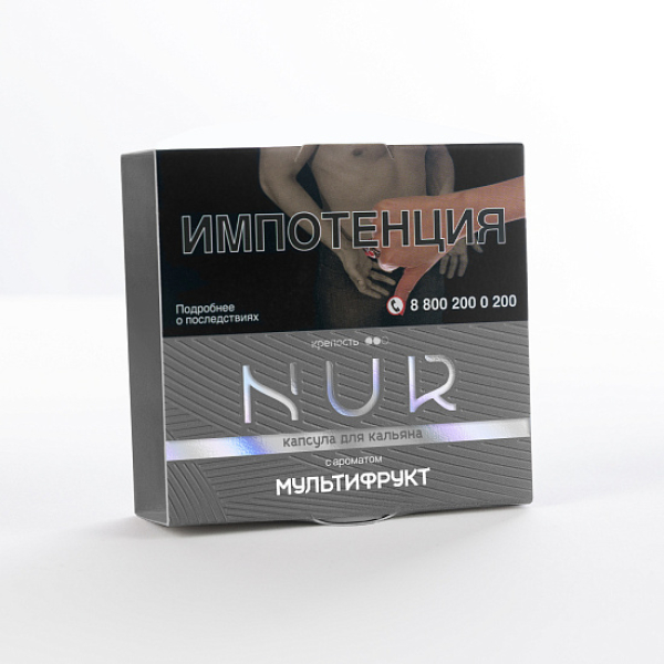 Табак Nur Мультифрукт Средний 20 грамм в Воркуте