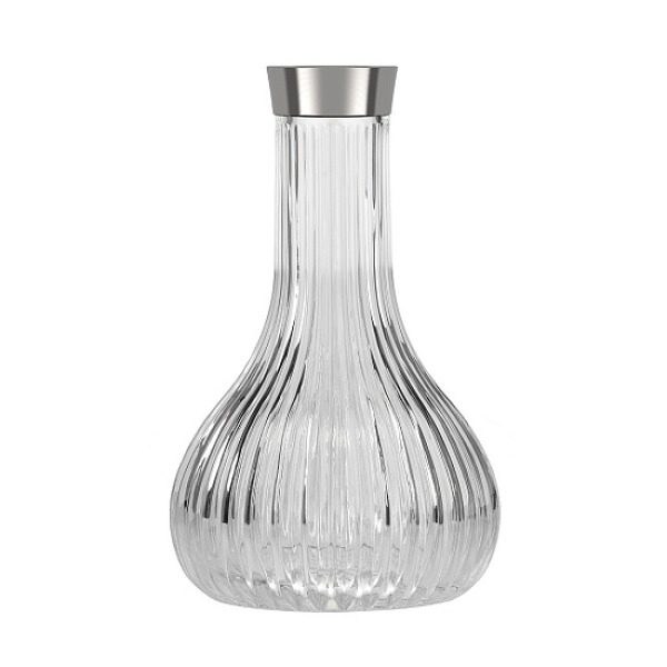 Колба Alpha Hookah Drop Twistlock На Резьбе Прозрачная  Silver в Воркуте