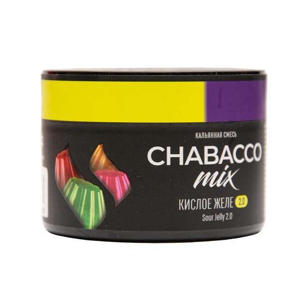 Бестабачная смесь Chabacco Mix Medium Sour Jelly 2.0 50 грамм в Воркуте