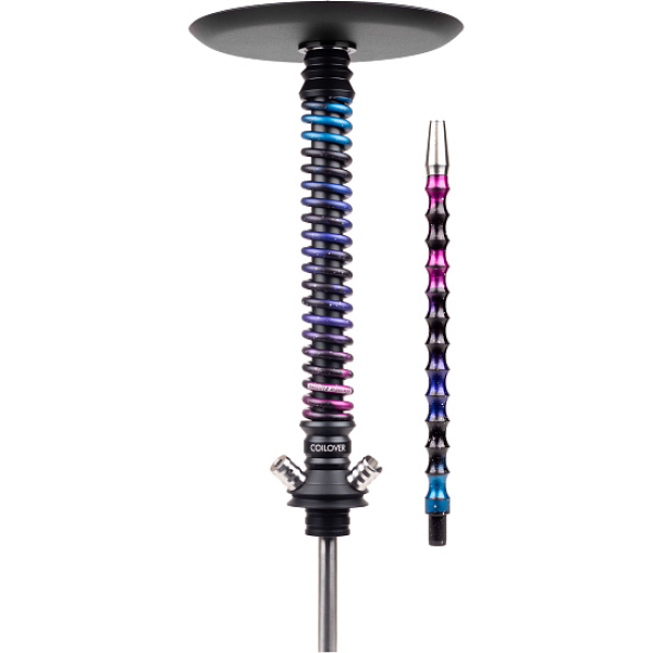 Кальян Mamay Customs Coilover Big Anod Черный Мат Dark Space в Воркуте