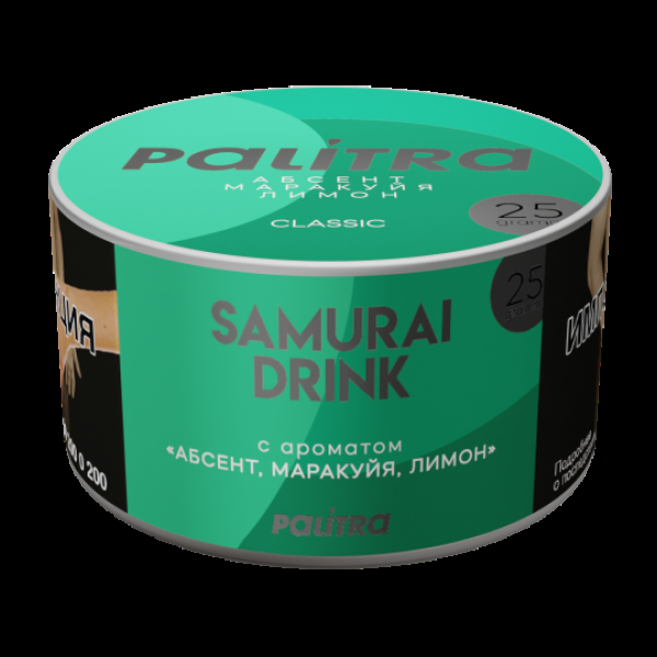 Табак Palitra Samurai Drink Напиток Самурая 25 грамм в Воркуте