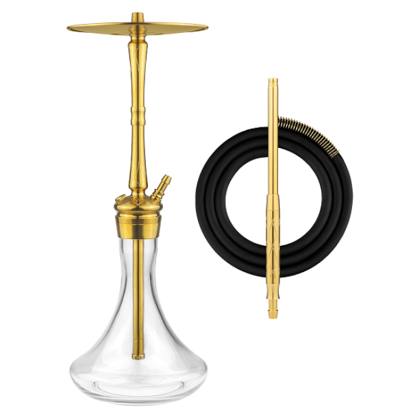 Кальян Hoob Go Pro Gold Фурнитура Gold Prima Быстросъёмное Блюдце в Воркуте