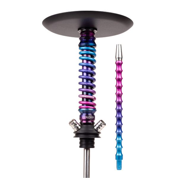 Кальян Mamay Customs Coilovers Mini Special Anod Dark Space Blue Space в Воркуте