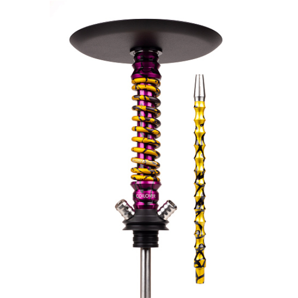Кальян Mamay Customs Coilovers Mini Special Anod Purple Splash Gold Splash в Воркуте