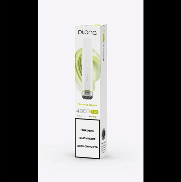 Электронка Plonq Plus Pro 4000 Мелиcса Цедра 4000 затяжек в Воркуте