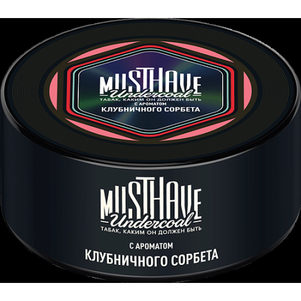 Табак Must Have С Ароматом Клубничный Сорбет 125 грамм в Воркуте