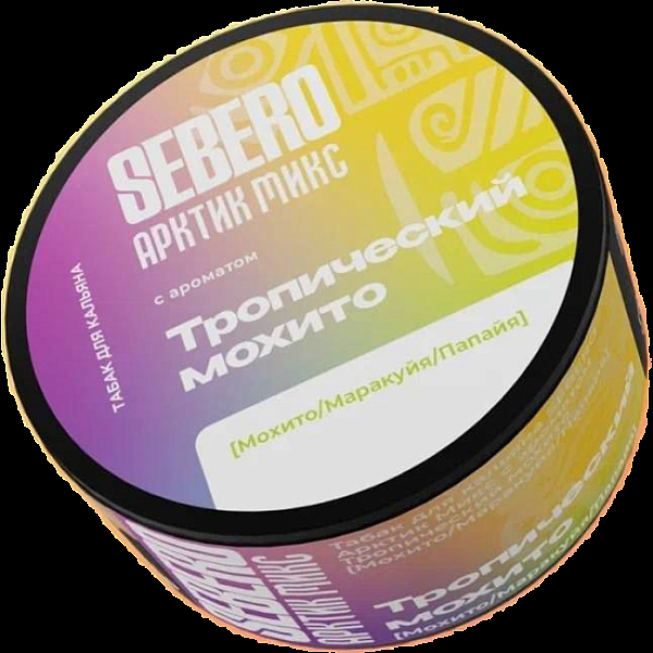 Табак Sebero Арктик Микс Тропический Мохито Мохито Маракуйя Папайя 100 грамм в Воркуте