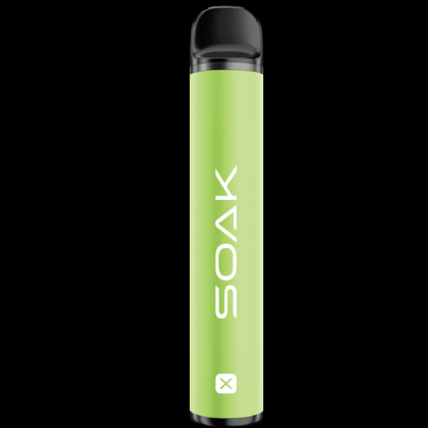 Электронка Soak X Green Tea Зеленый Чай 2200 затяжек в Воркуте