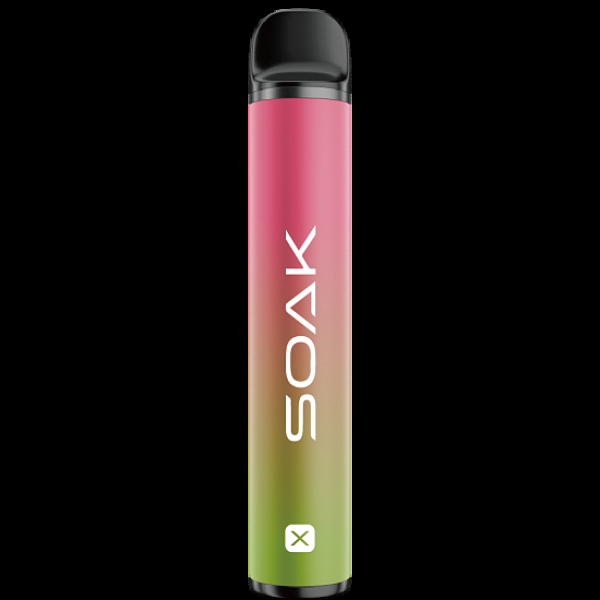 Электронка Soak X Raspberry Soda Малиновая Газировка 2200 затяжек в Воркуте
